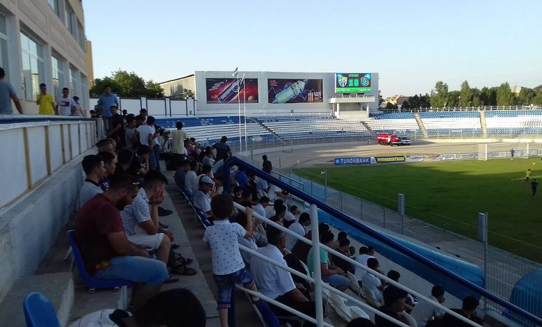 football fans stadium